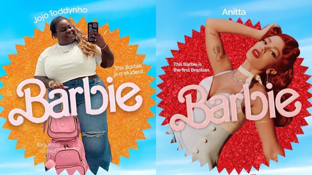 Como fazer o pôster da Barbie com sua foto?