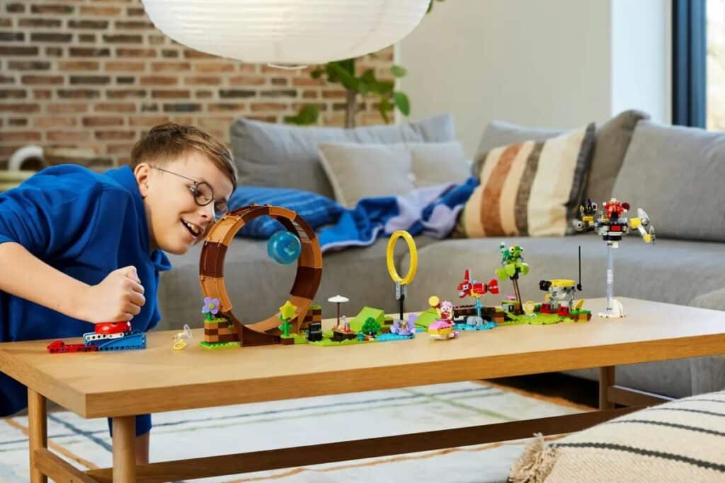 Lego Sonic