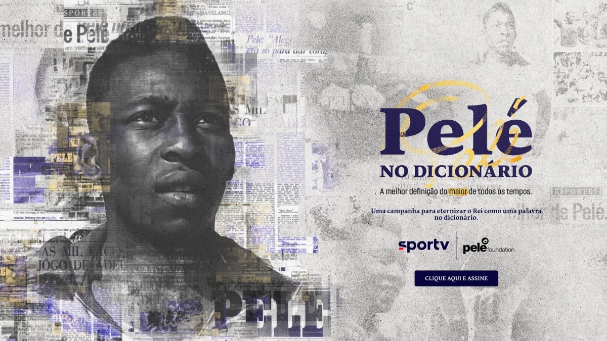 SporTV lidera movimento para incluir Pelé no dicionário - GKPB - Geek  Publicitário