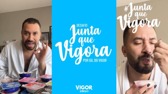 Junta que Vigora: Gil do Vigor estrela nova campanha do Iogurte Grego