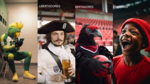 Paramount+ usa IA para recriar mascotes dos times brasileiros