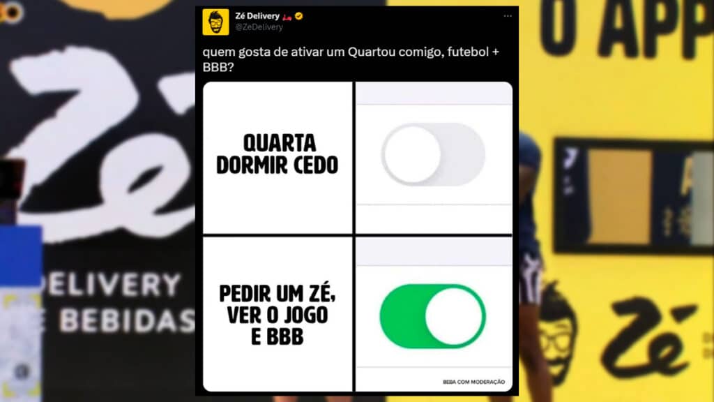 gkpb-ze-delivery-bbb23 Zé Delivery lidera conversas nas redes sociais entre os patrocinadores do BBB23
