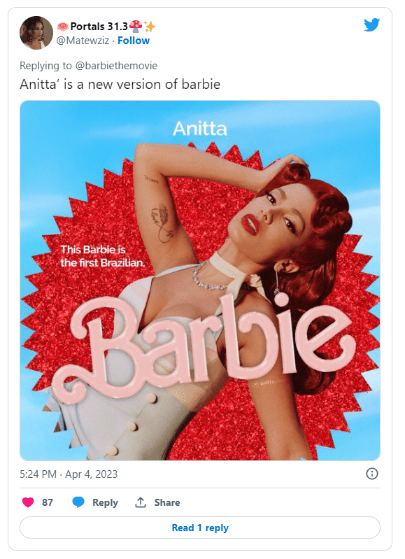pôster da Barbie