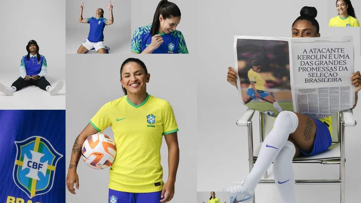 Camisa Seleção Brasileira I Feminina Copa do Mundo FIFA 2023