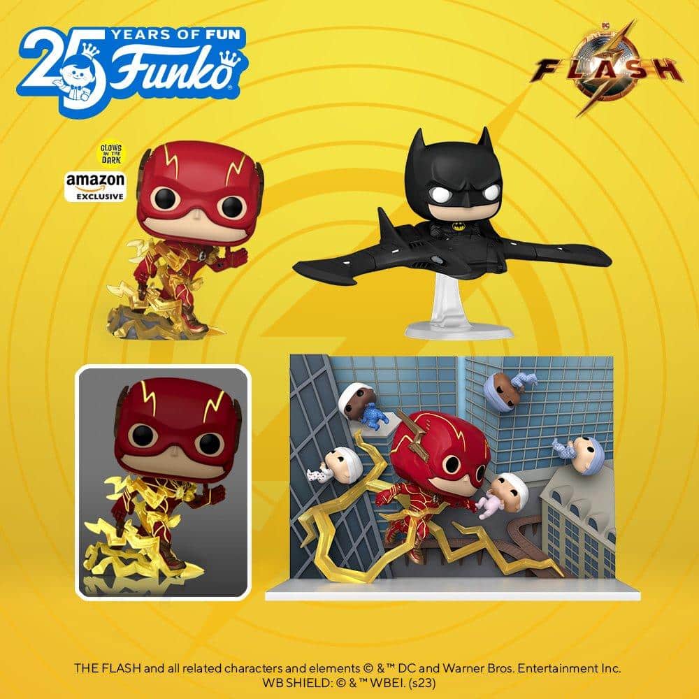 Funko Pop! The Flash (2023) The Flash Metallic #1333 | ozgurwoods.com