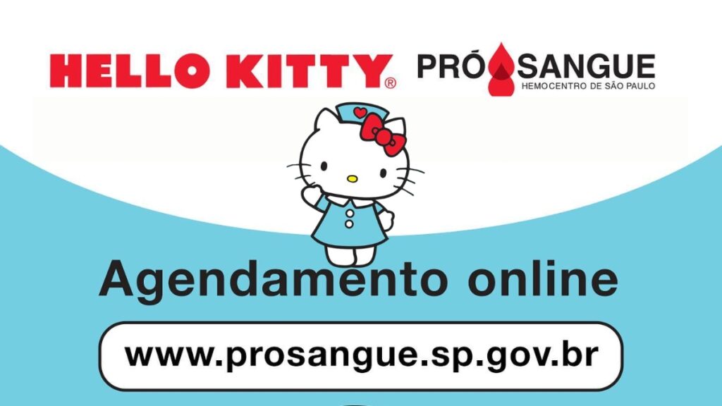 Sanrio e Pró-Sangue promovem mais uma edição da campanha de doação de sangue