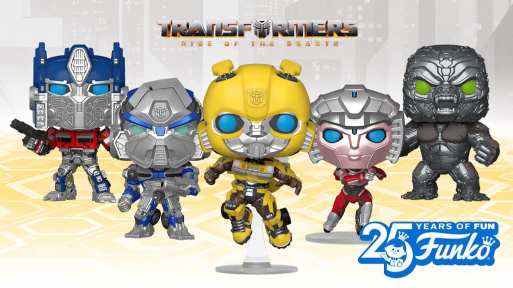 Transformers O Despertar das Feras ganha coleção de Funko Pop!