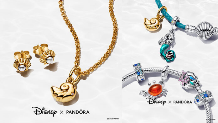 Pandora lança coleção de A Pequena Sereia