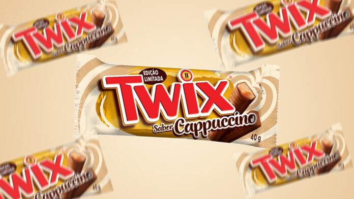 Mars Wrigley traz Twix Cappuccino de volta ao mercado