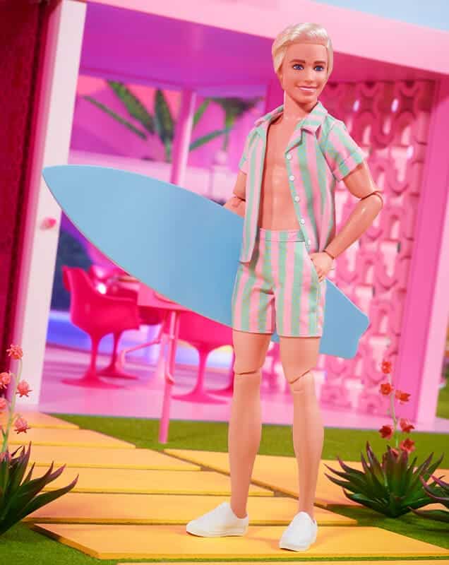 Roupas Vestido da Boneca Barbie Novo Filme 2023 Margot Robbie Kit