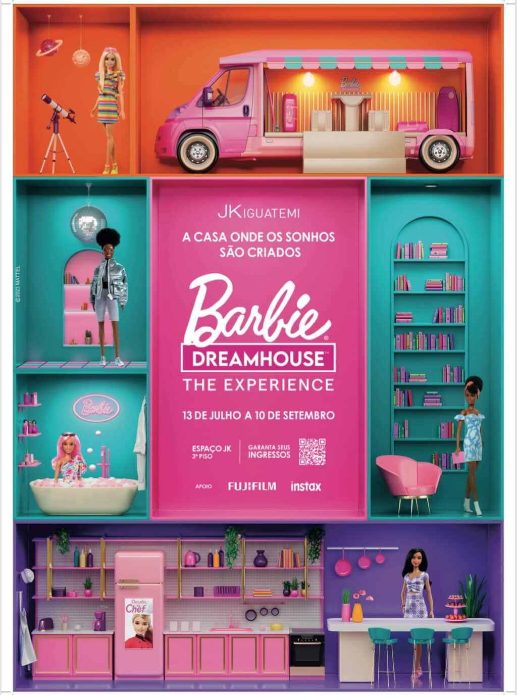 Barbie: The Dreamhouse Experience chega em São Paulo - GKPB - Geek