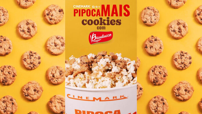 Bauducco e Cinemark apresentam Pipoca com Cookies