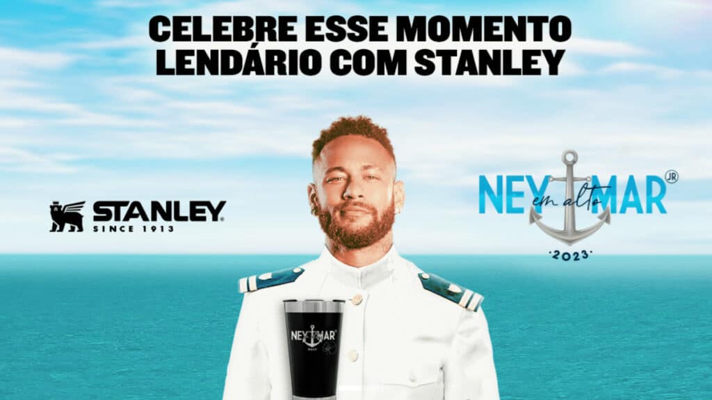 gkpb-stanley-neymar Stanley é o copo oficial do Cruzeiro “Ney em Alto Mar”