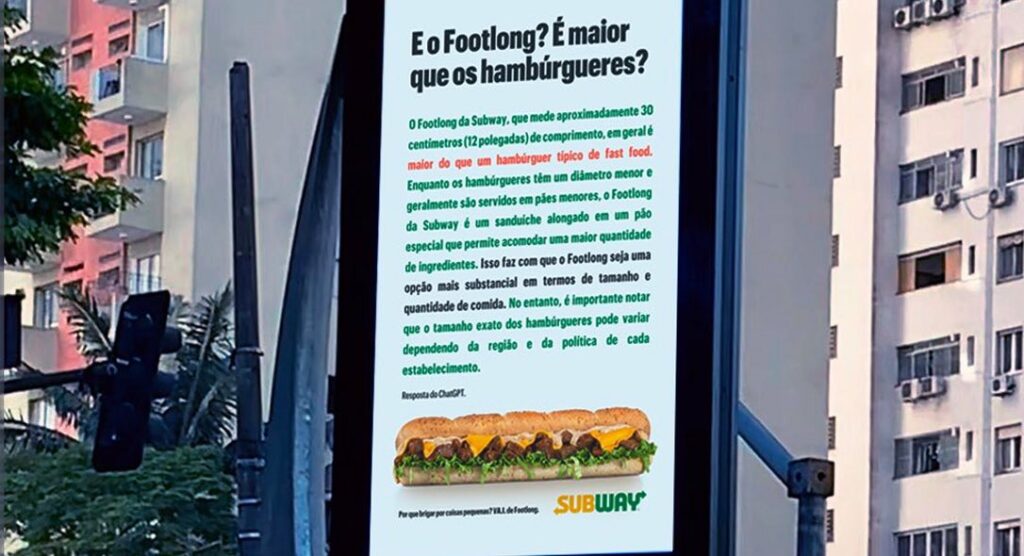 Passaporte da Fome: Baratíssimo Subway