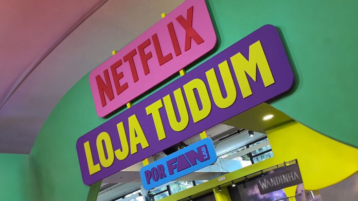 Loja TUDUM: FANLAB assina loja oficial em evento da Netflix