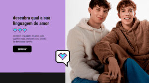 Youcom brinca com linguagens do amor para Dia dos Namorados