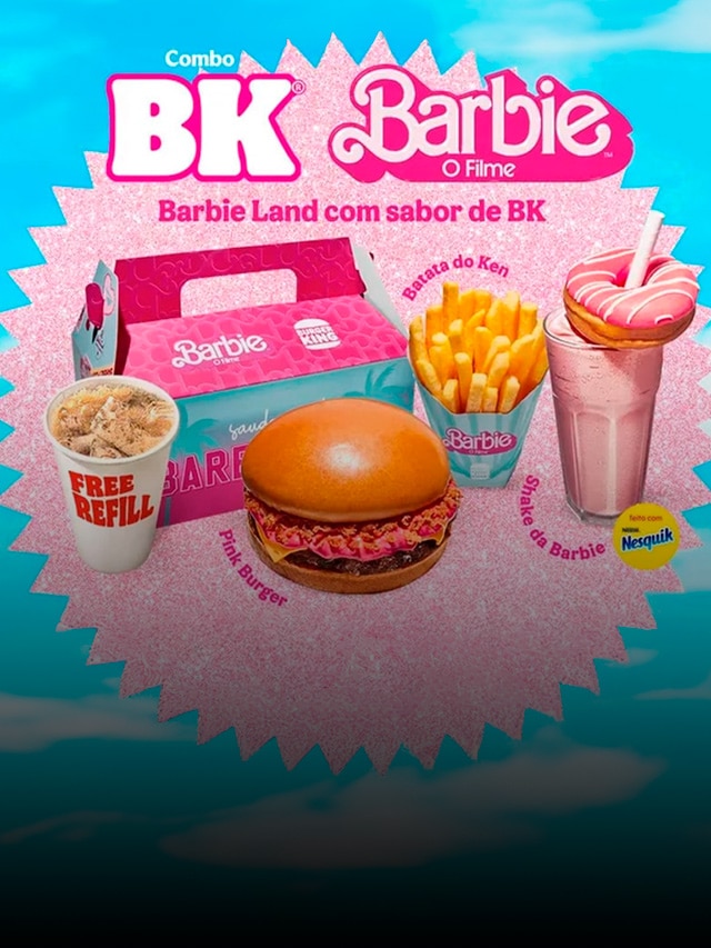 Burger King lança combo temático da Barbie - GKPB - Geek Publicitário