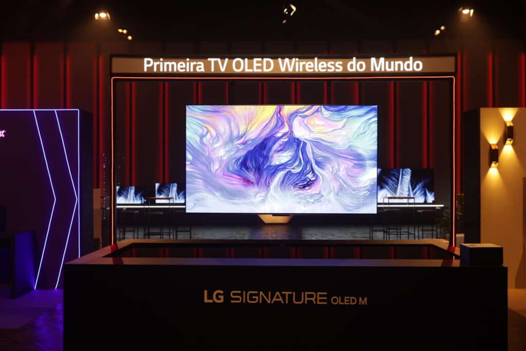 Primeira TV OLED Wireless do Mundo