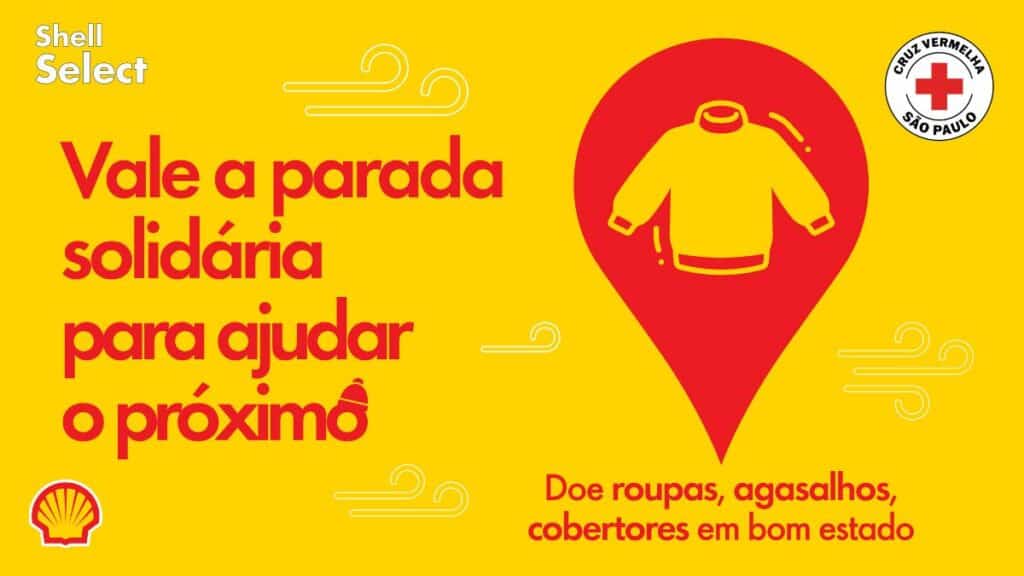 Cruz Vermelha promoverá 3ª Campanha do Agasalho nas lojas OXXO e Shell Select