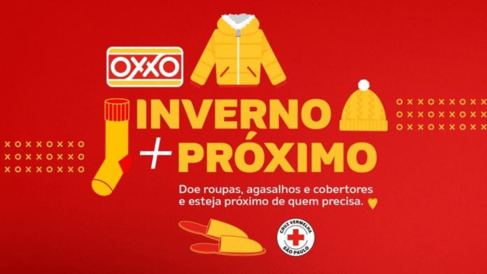 Cruz Vermelha promoverá 3ª Campanha do Agasalho nas lojas OXXO e Shell Select