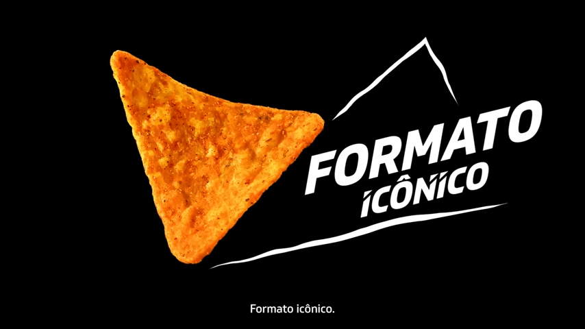 Doritos convida público a escolher ser único como seu formato de triângulo