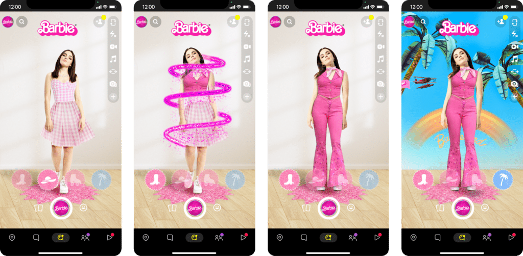 Snapchat usa realidade aumentada para criar guarda-roupa virtual