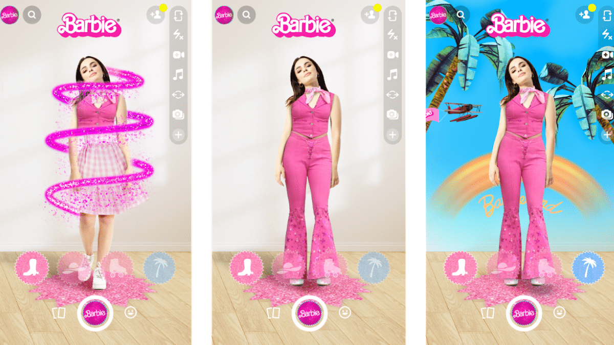 Barbie: Snapchat agora te leva para o guarda-roupas da boneca mais