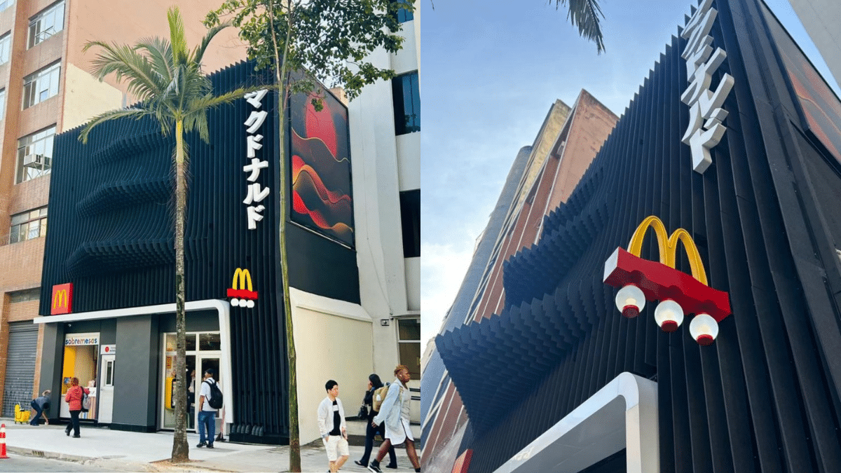 McDonald's traz restaurante com temática japonesa no bairro da
