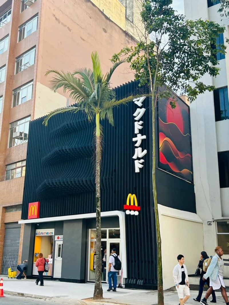 McDonald’s traz restaurante com temática japonesa no bairro da Liberdade em SP