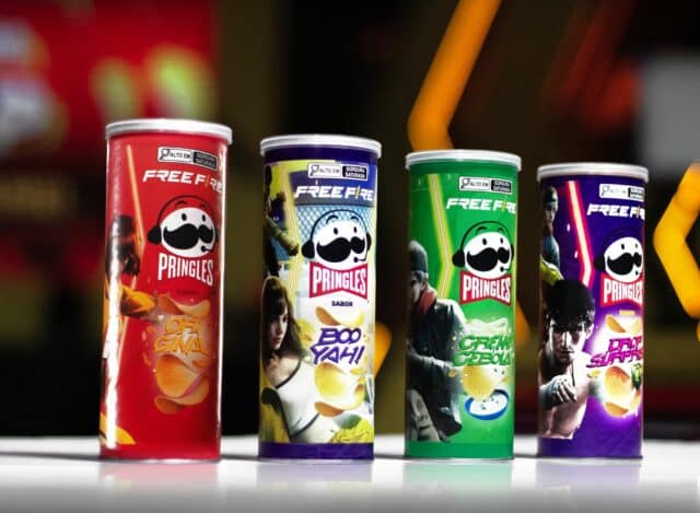 Campanha Pringles x Free Fire