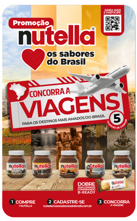 Imagem promocional "Nutella Sabores do Brasil"