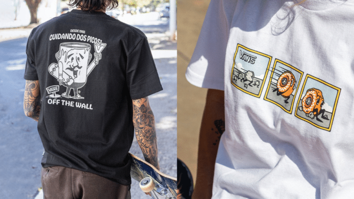 Vans apresenta coleção de camisetas para celebrar o Skate BR