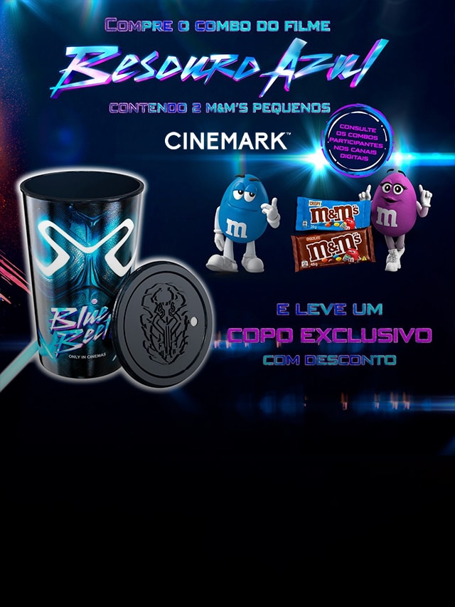 Cinematerna recebe Besouro Azul no Cinemark RioMar