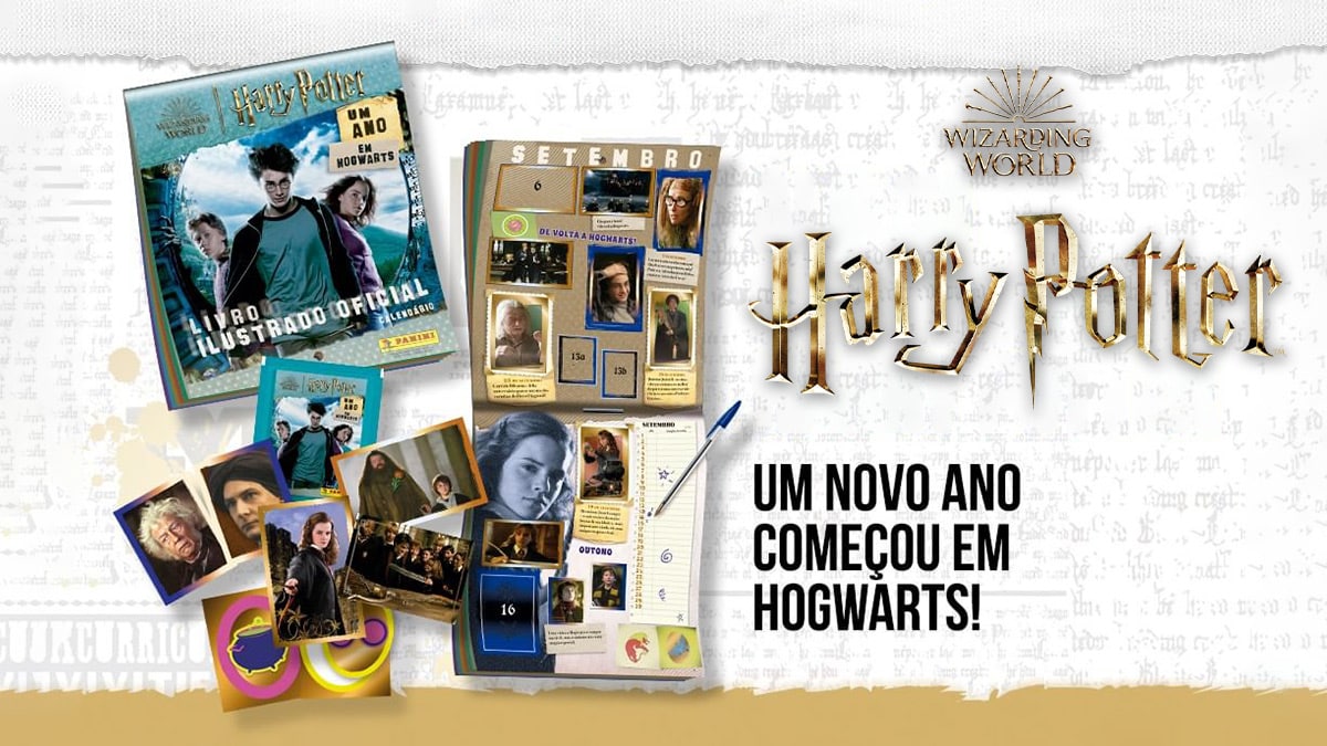 Panini apresenta novo álbum calendário de Harry Potter - GKPB