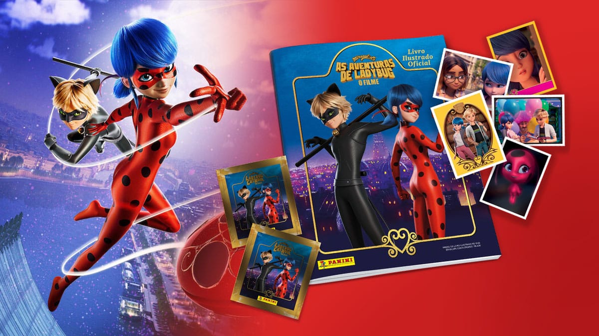 Álbum Capa Cartão - Miraculous As Aventuras De Ladybug