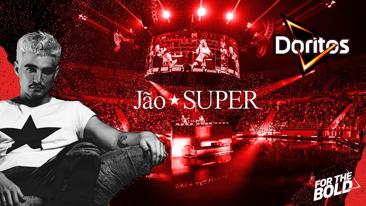 Doritos apresenta audição do álbum SUPER do Jão para 12 mil pessoas