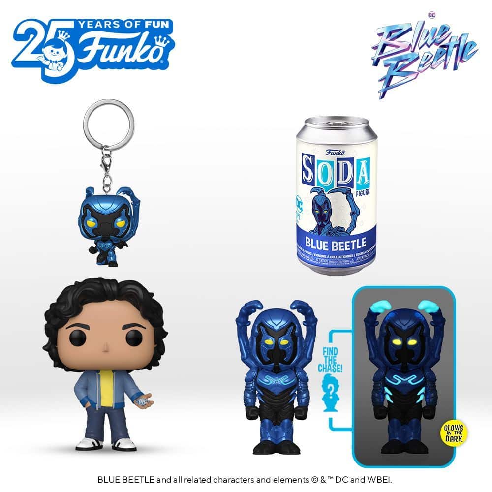 Funko divulga colecionáveis de Besouro Azul