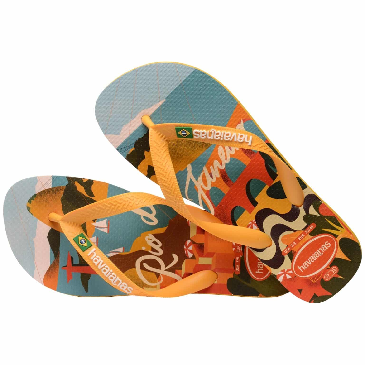 Havaianas lança coleção inspirada em praias de cidades brasileiras ...