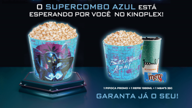 Kinoplex anuncia promoção para Besouro Azul