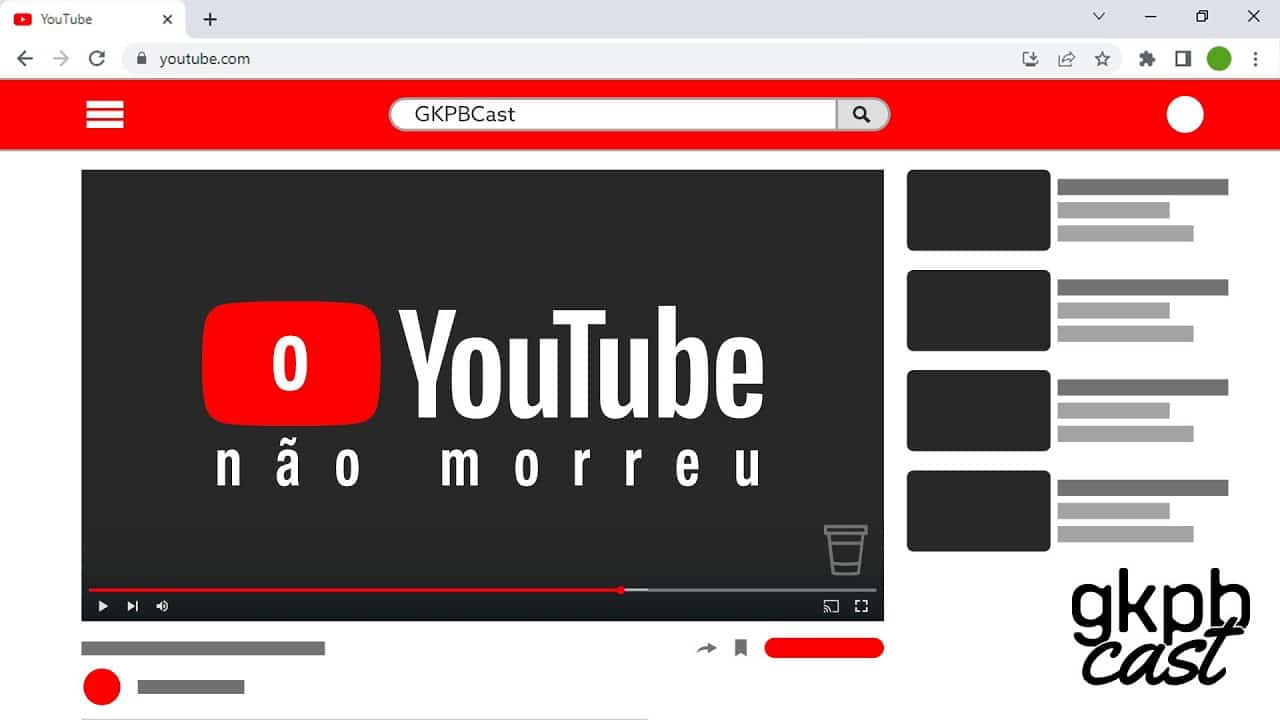 O YouTube não morreu