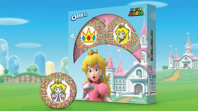 Oreo divulga biscoitos especiais da Princesa Peach nos EUA