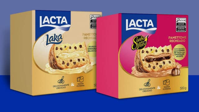 Lacta apresenta panettone de Sonho de Valsa e Laka