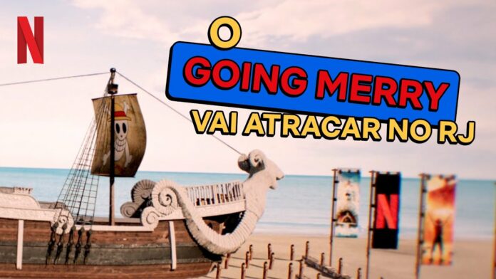 Netflix promove lançamento de One Piece em Copacabana