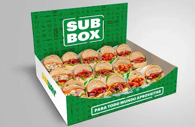 Subway: sanduíche gigante