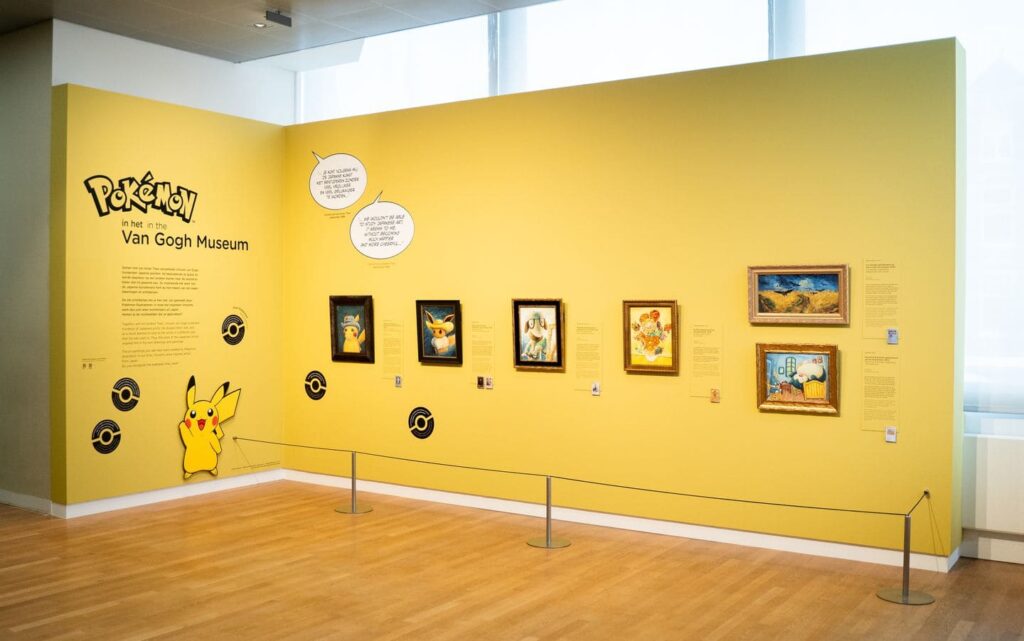 Pokémon e Museu Van Gogh se unem com experiências par ao público