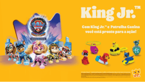 Burger King traz Patrulha Canina como brindes do Combo King Jr.