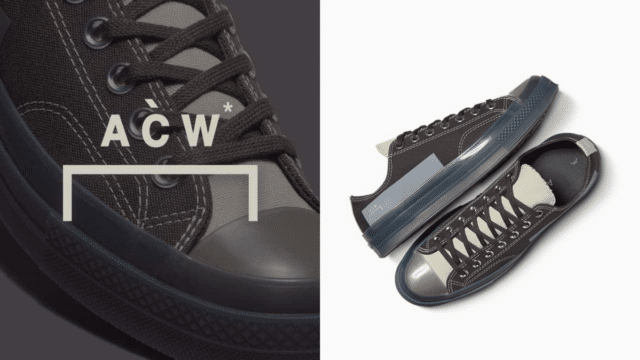 Converse e A-COLD-WALL lançam nova versão de cano baixo do Chuck 70