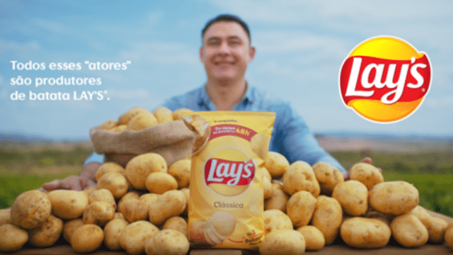Lay's cria campanha para reforçar que sua batata é de verdade