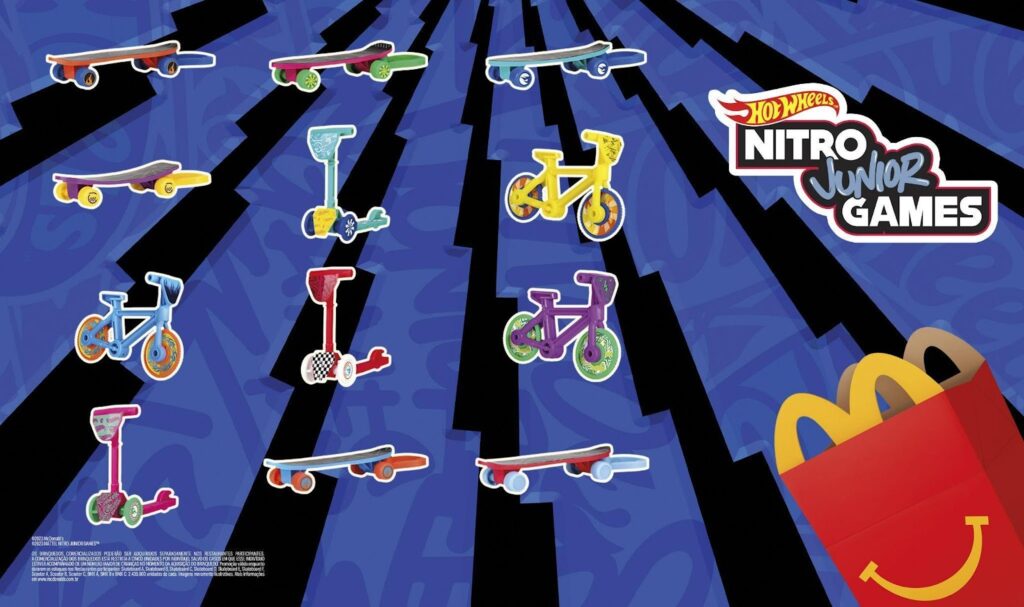 Hot Wheels Nitro Junior é o tema dos novos brindes do McLanche Feliz
