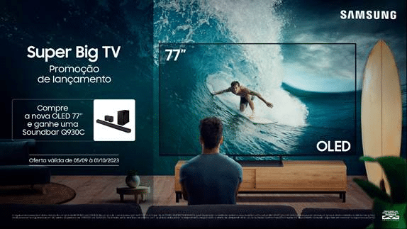 Super Big TVs: Samsung lança televisões com telas gigantes